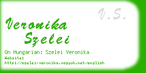 veronika szelei business card